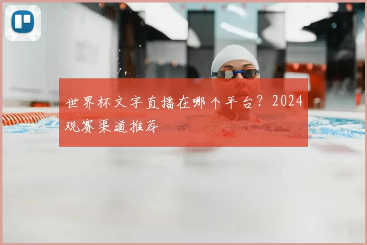 世界杯文字直播在哪个平台?2024观赛渠道推荐