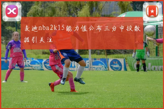 麦迪nba2k15能力值公布三分中投数据引关注