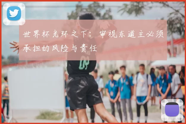 世界杯光环之下:审视东道主必须承担的风险与责任