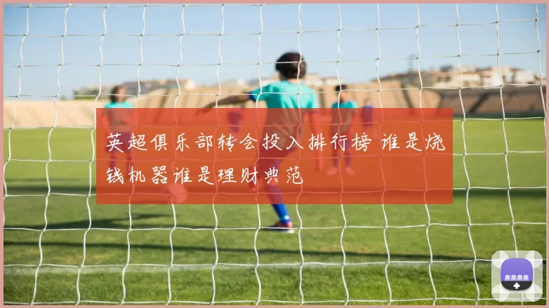 英超俱乐部转会投入排行榜 谁是烧钱机器谁是理财典范