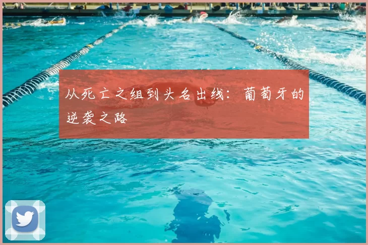 从死亡之组到头名出线:葡萄牙的逆袭之路