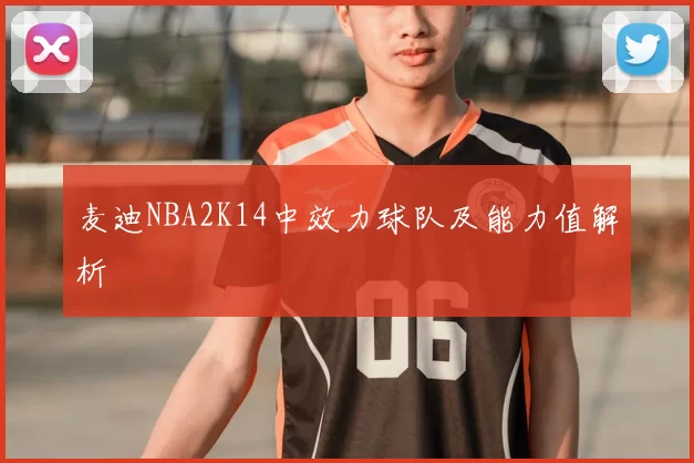 麦迪NBA2K14中效力球队及能力值解析